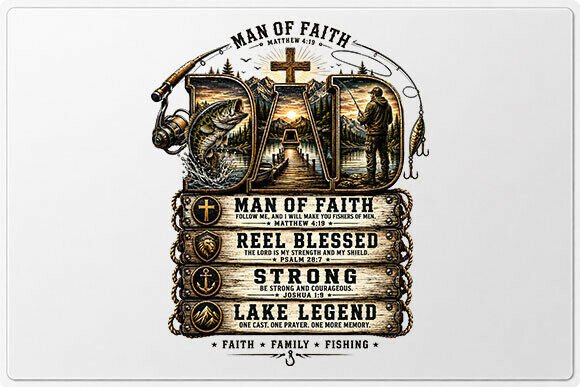 Christian Fishing Faith PNG Illustrations