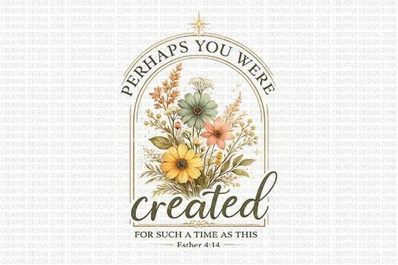 Esther 4 14 Bible Verse PNG Illustrations