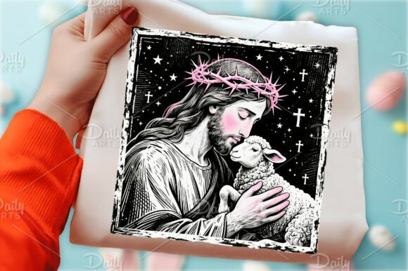 Preppy Jesus PNG: Easter Illustrations for Real Publishing